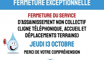 FERMETURE 13 OCTOBRE